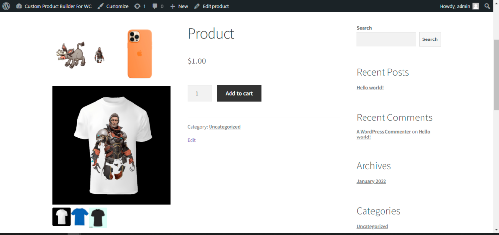 Download woocommerce product builder WordPress gpl Plugin